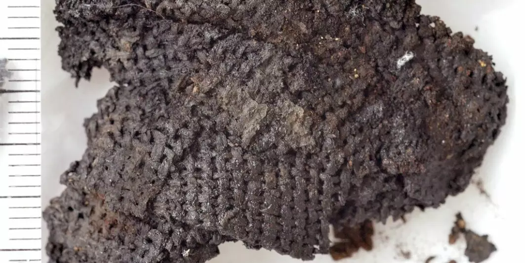 This piece of cloth is from the Stone Age. For 60 years, academics have debated whether it is made of wool or linen. So what is it really made of? The answer will surprise you.