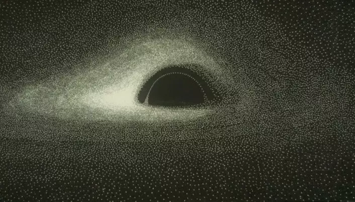 Kan det være at svarte hull vokser i takt med at universet utvider seg?