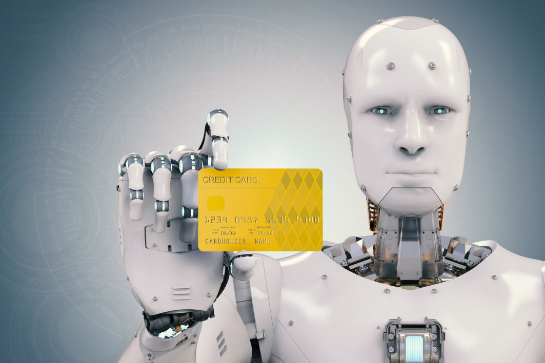 Det handler ikke om fysiske roboter som dette bildet kan gi inntrykk av. Robotene som tar over bankene marsjerer inn i form sofistikert programvare og kunstig intelligens. Det handler ikke om fysiske roboter som dette bildet kan gi inntrykk av. Robotene som tar over bankene marsjerer inn i form sofistikert programvare og kunstig intelligens.