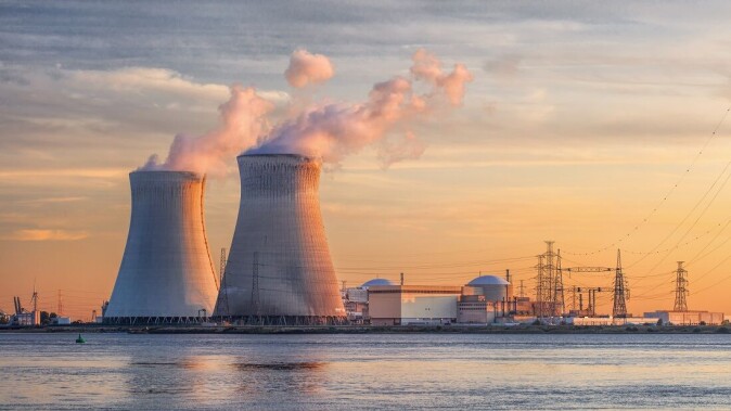 The UN Climate Panel regards nuclear power as part of the solution. Not everyone agrees. This photo is from Antwerp in Belgium. The UN Climate Panel regards nuclear power as part of the solution. Not everyone agrees. This photo is from Antwerp in Belgium.
