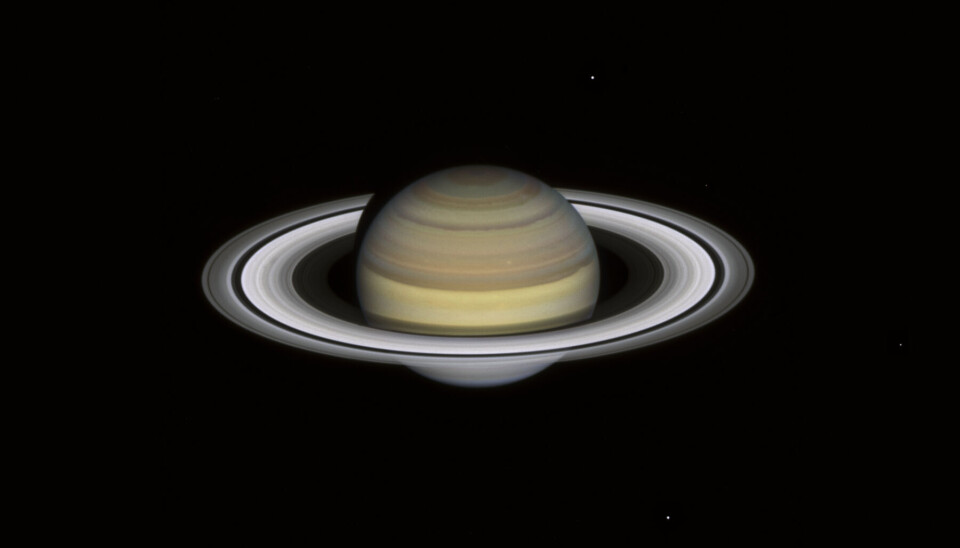 Slik så Saturn ut den 12. september 2021.