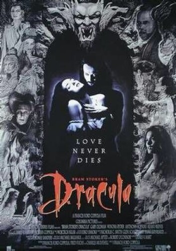 Filmplakat for Bram Stoker's Dracula (1992). (Plakat: Sony Pictures) Filmplakat for Bram Stoker's Dracula (1992). (Plakat: Sony Pictures)