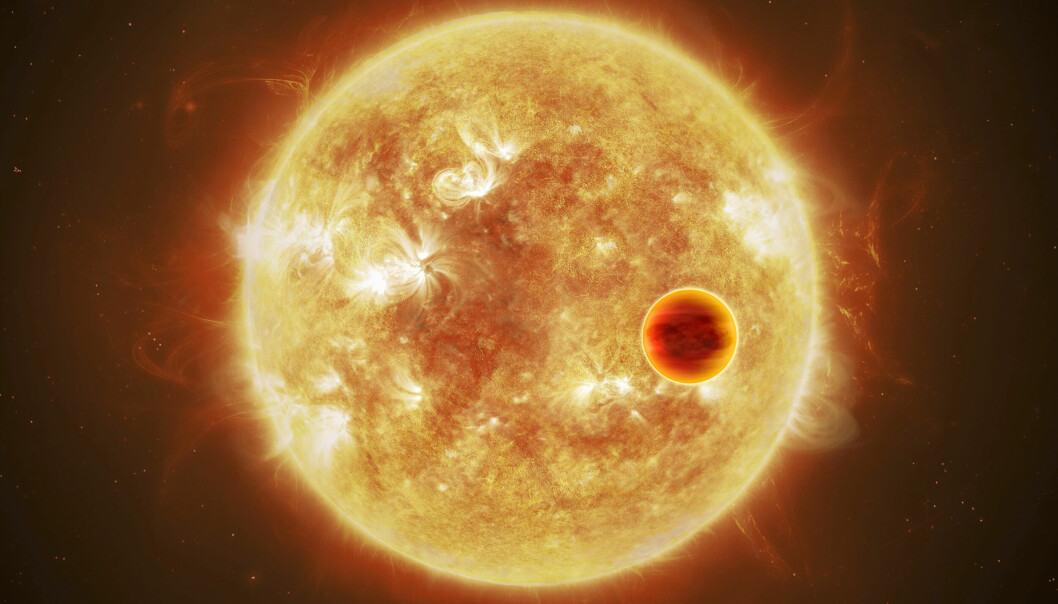 Planeten TOI-2109b er den gasskjempen som er oppdaget hittil som bruker kortest tid på å ta en runde rundt stjernen sin.