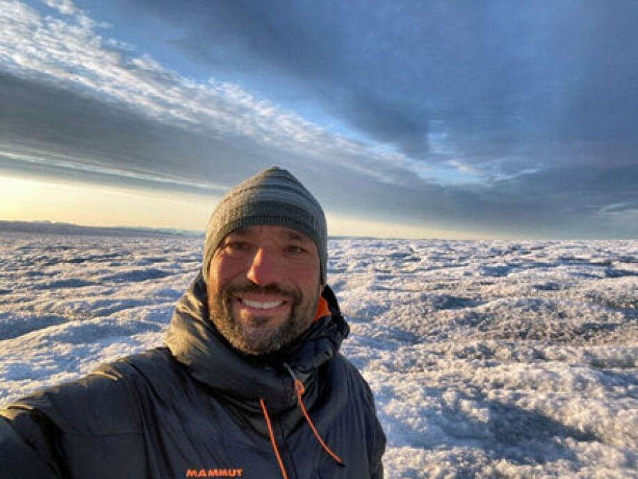 Alexandre Anesio forsker på is og permafrost.