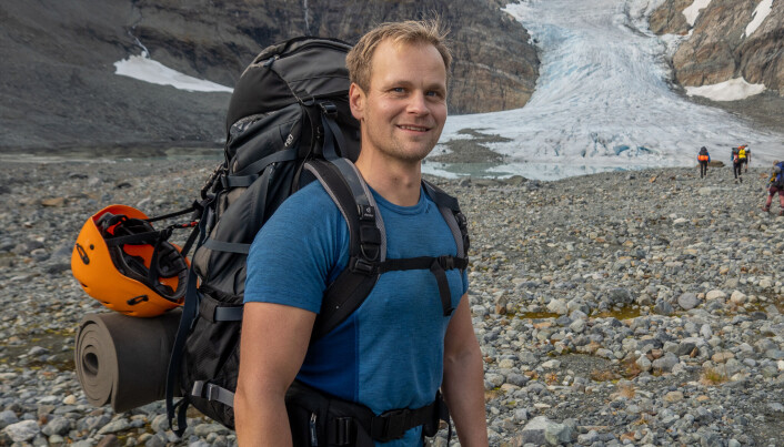 For Øyvind Sunde blir det første tur til Antarktis. For Øyvind Sunde blir det første tur til Antarktis.