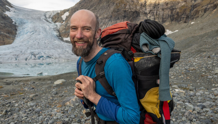 Som bosatt på Svalbard er Audun Tholfsen godt vant med kulde og is. Som bosatt på Svalbard er Audun Tholfsen godt vant med kulde og is.