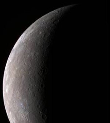 Solens nærmeste nabo planeten Merkur. (Foto NASA)