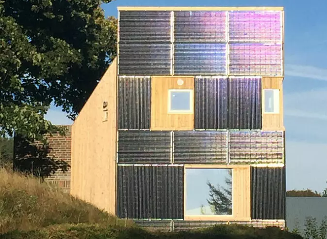 Solar cells on Stendahl farm.
