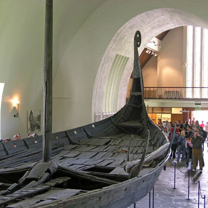 Osebergskipet. (Foto: Wikimedia Commons) Osebergskipet. (Foto: Wikimedia Commons)