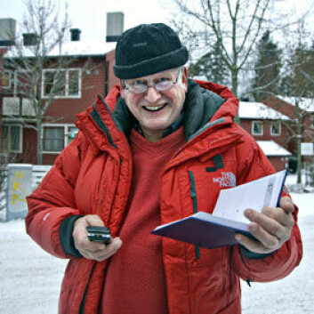 Til daglig unngår Nikolai Malling de fleste former for skriving. – Tekstmeldinger skriver jeg likevel, når jeg må, smiler han. (Foto: Truls Brekke) Til daglig unngår Nikolai Malling de fleste former for skriving. – Tekstmeldinger skriver jeg likevel, når jeg må, smiler han. (Foto: Truls Brekke)