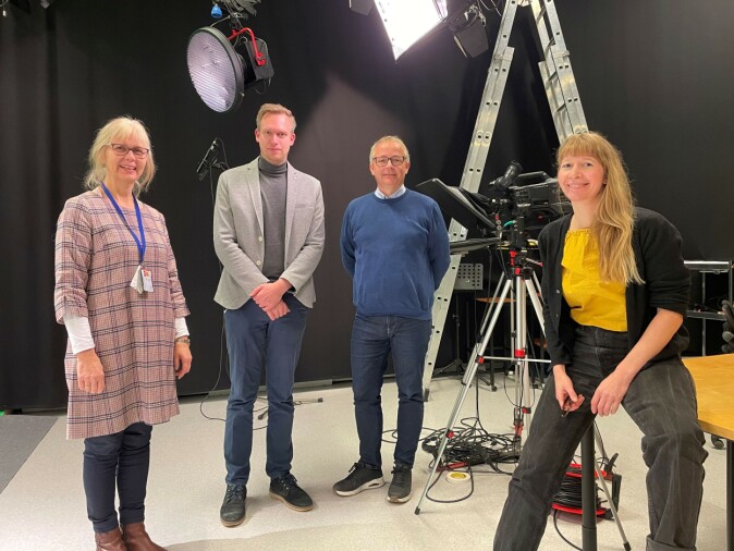 Fra venstre: Randi Ulberg, Anders Malkomsen, Jan Ivar Røssberg og Julie Horgen Evensen. Fra venstre: Randi Ulberg, Anders Malkomsen, Jan Ivar Røssberg og Julie Horgen Evensen.