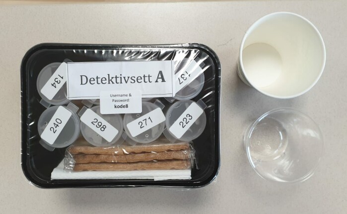 Ervina utviklet det digitale spillet Smaksdetektiven for å engasjere og bevare barnas oppmerksomhet og konsentrasjon i testene. Ervina utviklet det digitale spillet Smaksdetektiven for å engasjere og bevare barnas oppmerksomhet og konsentrasjon i testene.