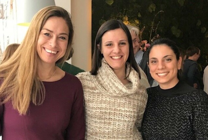Professor Monica Melby-Lervåg fra UiO sammen med Enrica Donolato og Ramona Cardillo fra Universitetet i Padova. Professor Monica Melby-Lervåg fra UiO sammen med Enrica Donolato og Ramona Cardillo fra Universitetet i Padova.