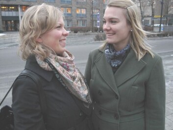 Medisinstudentene Gjertrud Aunet Tyldum og Inga Ekeberg Schjerve. Medisinstudentene Gjertrud Aunet Tyldum og Inga Ekeberg Schjerve.