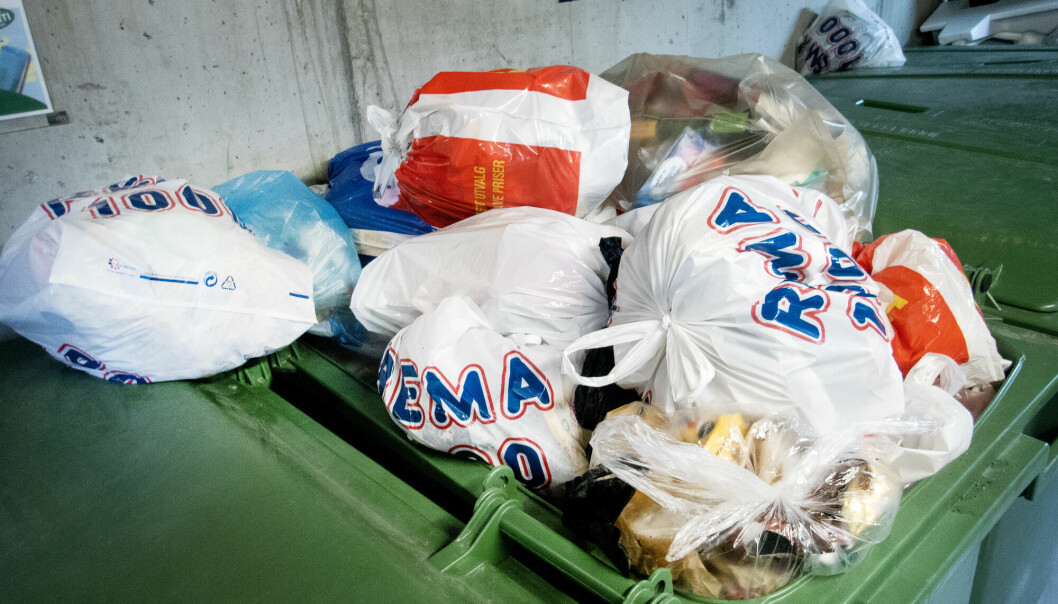 Den totale avfallsmengden i Norge har gått ned i 2020.