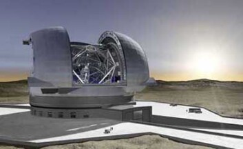 European Extremely Large Telescope (E-ELT) vil stå ferdig på Cerro Armazones i Chile i 2018. Teleskopet får hovedspeil med diameter på 42 meter, og baseres på Nelsons konsept. (Illustrasjon: ESO) European Extremely Large Telescope (E-ELT) vil stå ferdig på Cerro Armazones i Chile i 2018. Teleskopet får hovedspeil med diameter på 42 meter, og baseres på Nelsons konsept. (Illustrasjon: ESO)