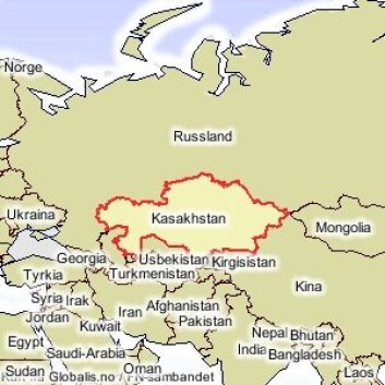 "Kasakhstan." "Kasakhstan."
