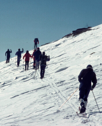 Fjelltur i Griningsdalen sent på 1970-tallet. (Foto: Jan Schrøder) Fjelltur i Griningsdalen sent på 1970-tallet. (Foto: Jan Schrøder)