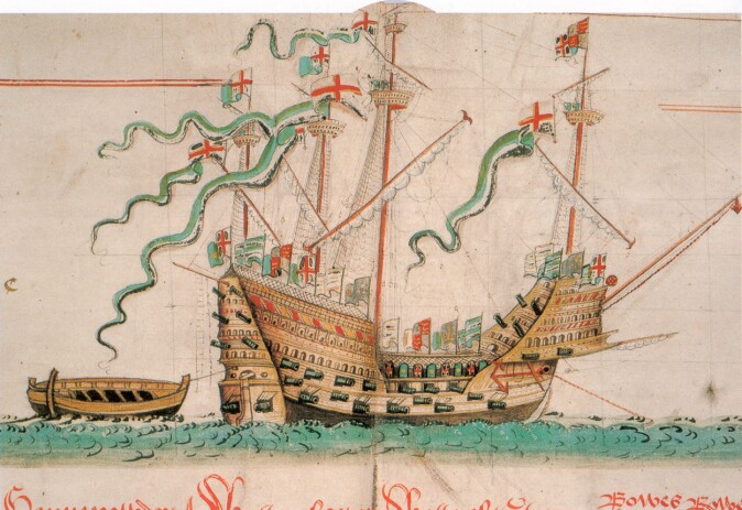 Mary Rose var en del den engelske marinen som skulle beskytte England mot fransk invasjon av Isle of Wight. Mary Rose var en del den engelske marinen som skulle beskytte England mot fransk invasjon av Isle of Wight.