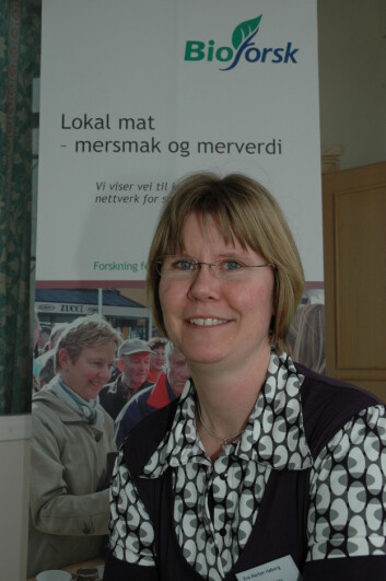Eva Narten Høberg er opptatt av lokal mat og matkultur. (Foto: Jon Schärer) Eva Narten Høberg er opptatt av lokal mat og matkultur. (Foto: Jon Schärer)