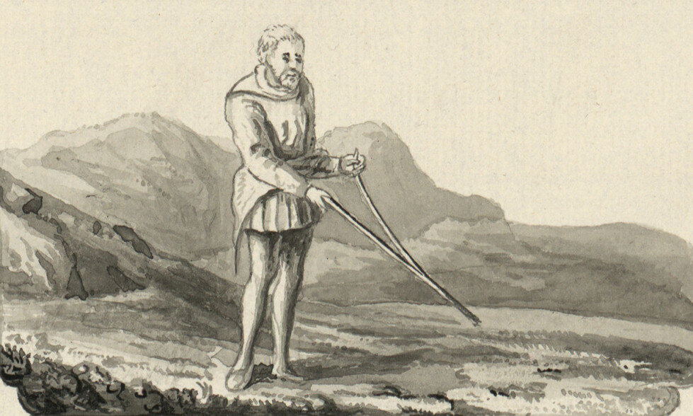 Ønskekvisten er et nokså gammel tradisjon. Her er en illustrasjon fra 1700-tallet.