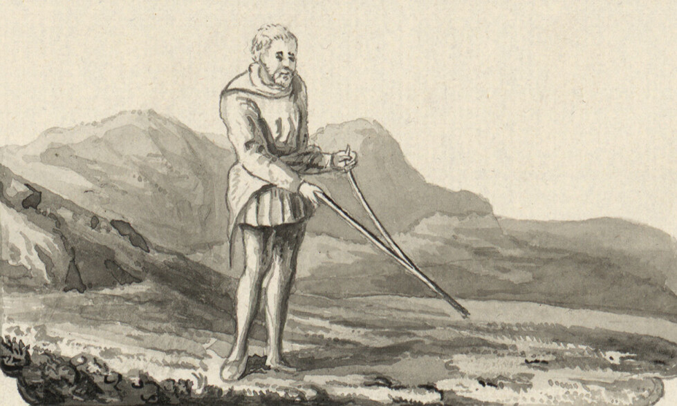 Ønskekvisten er et nokså gammel tradisjon. Her er en illustrasjon fra 1700-tallet. Ønskekvisten er et nokså gammel tradisjon. Her er en illustrasjon fra 1700-tallet.