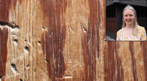 Dette kan gammel graffiti fortelle oss om middelalder-folk Dette kan gammel graffiti fortelle oss om middelalder-folk