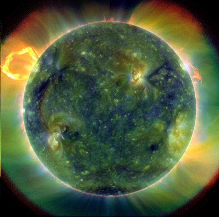 (Foto: SDO/NASA) (Foto: SDO/NASA)