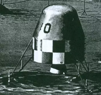 Månefartøyet til enveis-astronauten, slik den ble foreslått i 1962 (Illustrasjon: NASA)