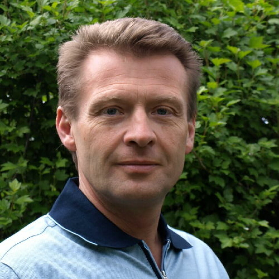 Morten Aarhus, administrerende direktør i Forbo Flooring AS. (Foto: Privat)