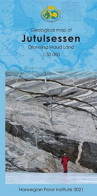 Et geologisk kart over Jutulsessen ble utgitt i april 2021. Et geologisk kart over Jutulsessen ble utgitt i april 2021.