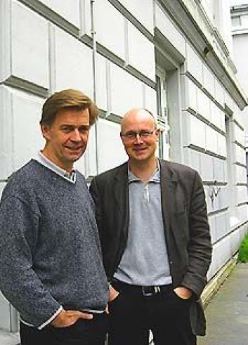 "Ole Johnny Olsen og Jan Heiret jobber med arbeidslivshistorie." "Ole Johnny Olsen og Jan Heiret jobber med arbeidslivshistorie."