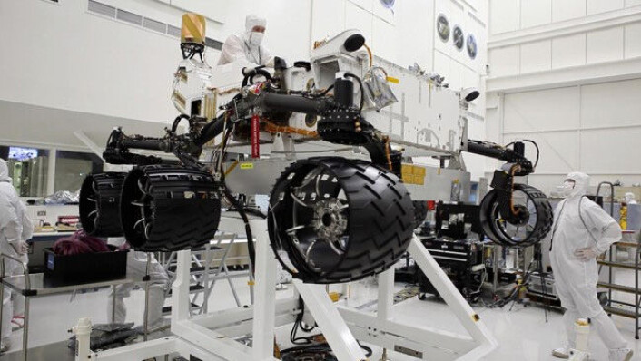 Curiosity er snart klar for ferden til Mars. (Foto: NASA) Curiosity er snart klar for ferden til Mars. (Foto: NASA)