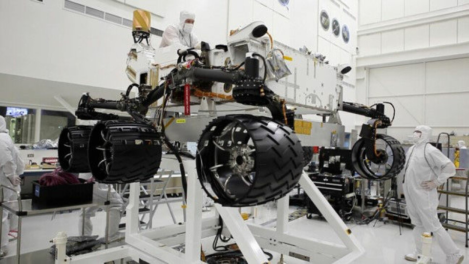 Curiosity er snart klar for ferden til Mars. (Foto: NASA)