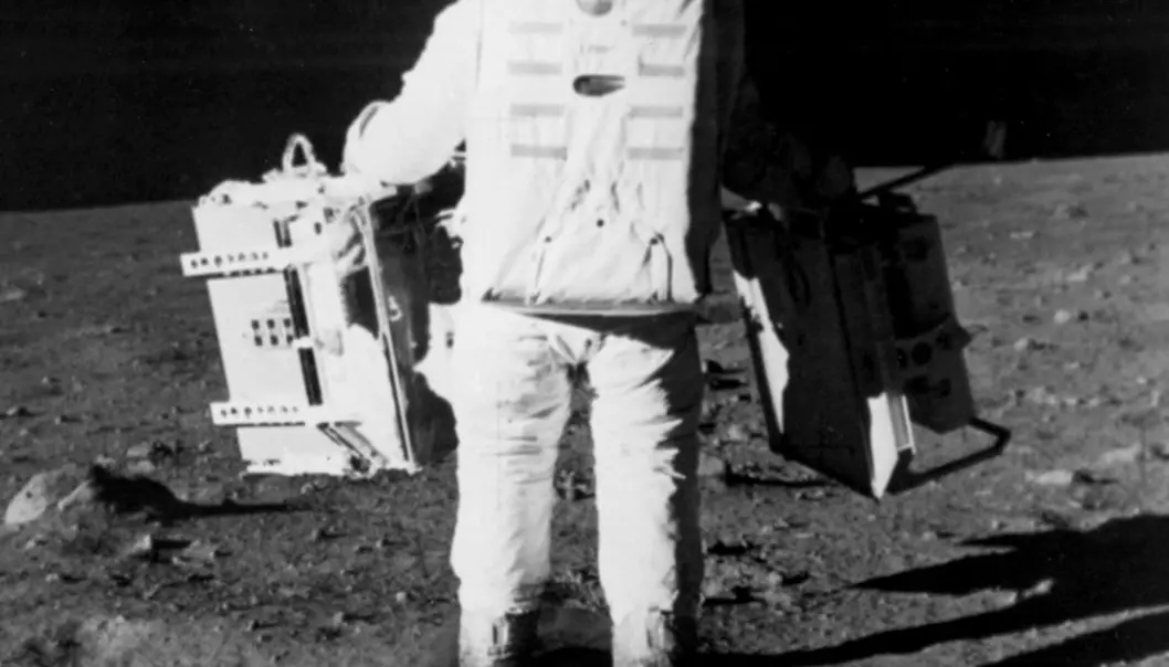Apollo-astronautene forsket på månen