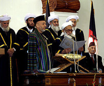 "President Hamid Karzai. (Foto: US Department of defense.)" "President Hamid Karzai. (Foto: US Department of defense.)"