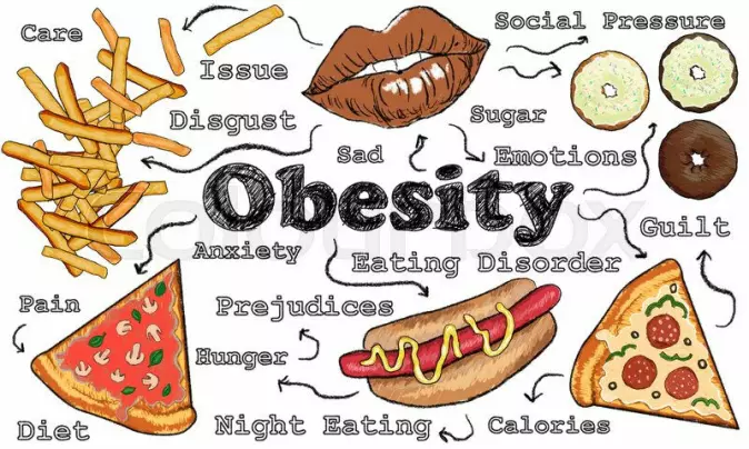 The explanation for obesity and overeating is more complicated than a big appetite, genetic vulnerability and 'Laziness.'