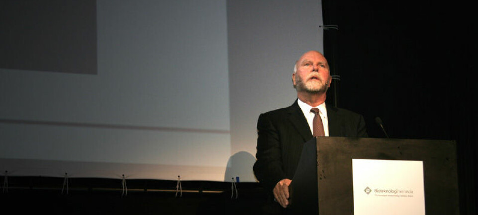 Craig Venter. (Foto: Ingrid Spilde)