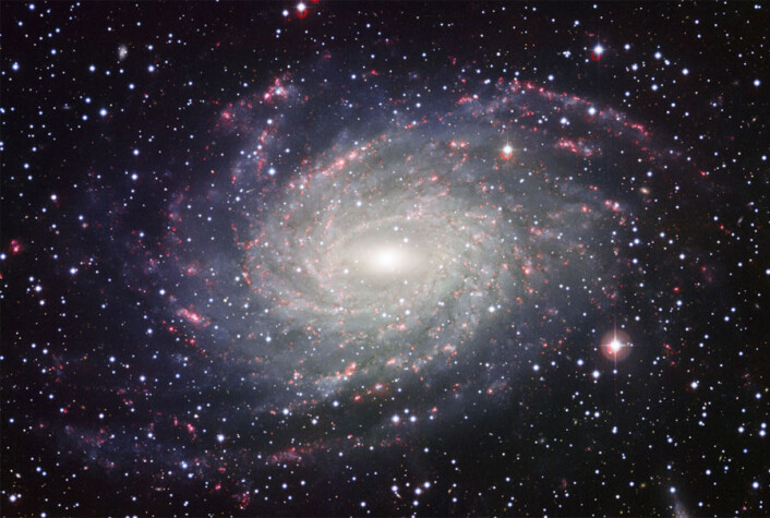 Bildet av Melkeveiens tvillinggalakse NGC 6744 er det beste som er tatt til nå, ifølge ESO. (Foto: ESO) Bildet av Melkeveiens tvillinggalakse NGC 6744 er det beste som er tatt til nå, ifølge ESO. (Foto: ESO)