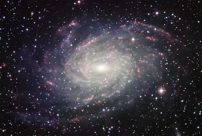 Bildet av Melkeveiens tvillinggalakse NGC 6744 er det beste som er tatt til nå, ifølge ESO. (Foto: ESO)
