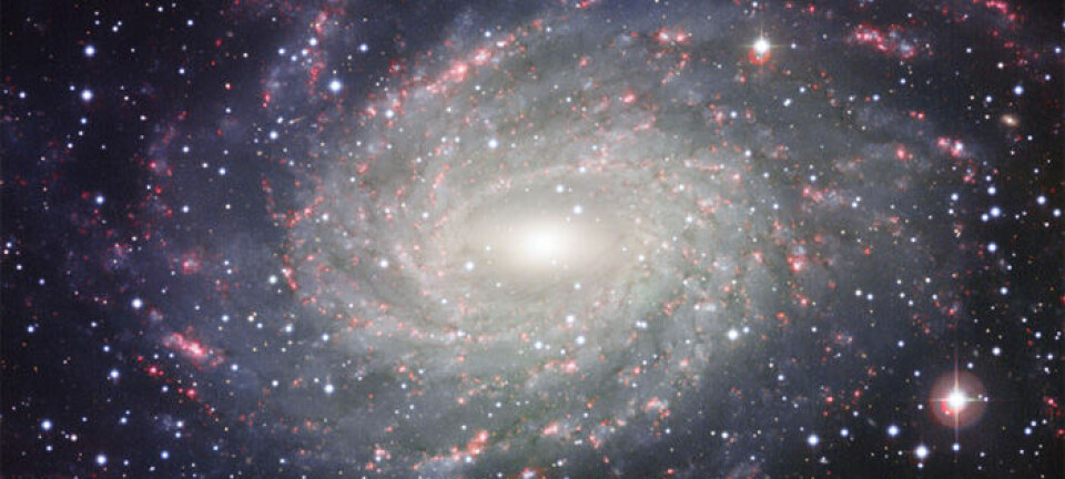 Bildet av Melkeveiens tvillinggalakse NGC 6744 er det beste som er tatt til nå, ifølge ESO. (Foto: ESO)
