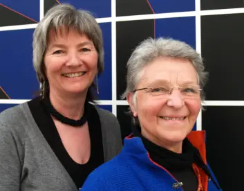 Ingrid Guldvik og Janneke van der Ros. (Foto: Kristin Engh Førde) Ingrid Guldvik og Janneke van der Ros. (Foto: Kristin Engh Førde)