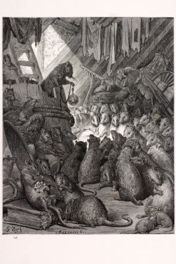 Her holder rottene råd, slik Paul Gustave Doré (1832-1883) forestilte seg det i 1870. (Foto: iStockphoto) Her holder rottene råd, slik Paul Gustave Doré (1832-1883) forestilte seg det i 1870. (Foto: iStockphoto)