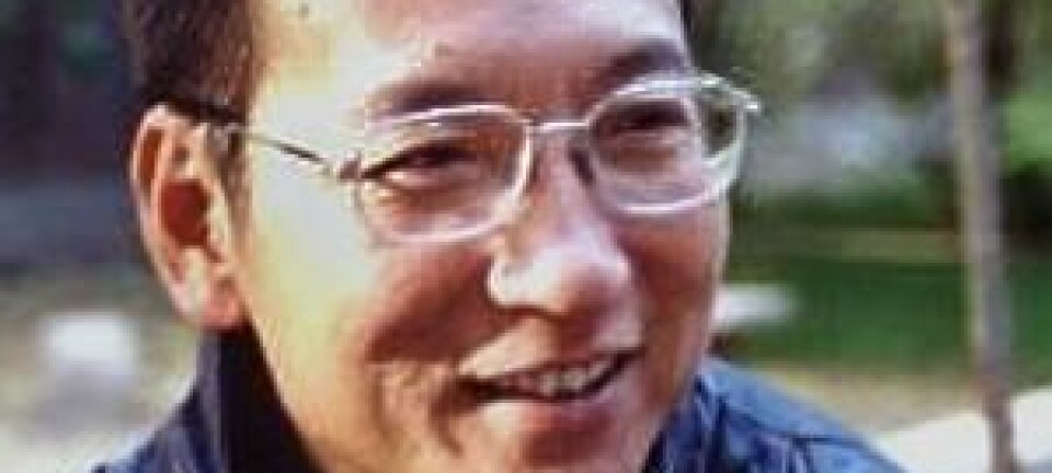 "Vinneren av årets Nobels fredspris, Liu Xiaobo, sitter fengslet i Kina for undergravende virksomhet mot landets myndigheter. (Foto: VOA/Wikimedia Commons)"