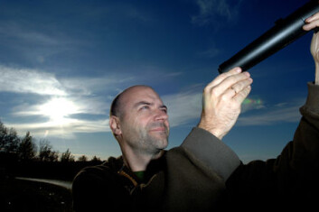 – Dessverre ser det ikkje ut til at Noreg blir med på denne grunnforskingssatsinga, seier astronom Andreas O. Jaunsen, som har vore leiar for Astronomiåret 2009. Han vil ha Noreg med i European Southern Observatory. (Foto: Ola Sæther) – Dessverre ser det ikkje ut til at Noreg blir med på denne grunnforskingssatsinga, seier astronom Andreas O. Jaunsen, som har vore leiar for Astronomiåret 2009. Han vil ha Noreg med i European Southern Observatory. (Foto: Ola Sæther)