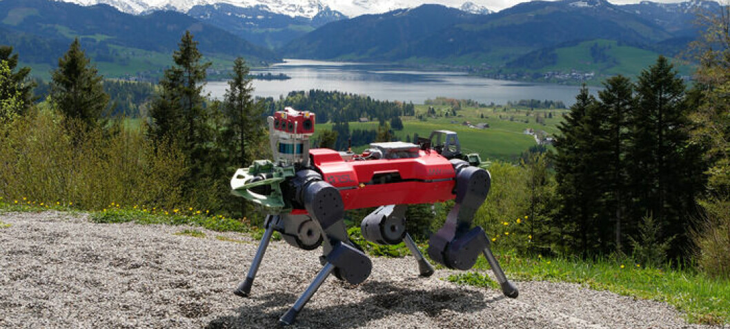 Denne roboten kan klatre i fjell som er for farlige for mennesker