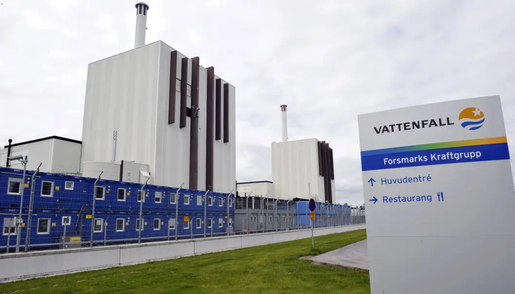 A view of the Forsmark nuclear power plant in Forsmark, Sweden, on June 14, 2010. Sweden's domestic security agency said Monday, Jan. 17, 2022, it has taken over the preliminary investigation into drones that last week were seen hovering over or near the country's three nuclear power plants. (Bertil Ericson/TT via AP) A view of the Forsmark nuclear power plant in Forsmark, Sweden, on June 14, 2010. Sweden's domestic security agency said Monday, Jan. 17, 2022, it has taken over the preliminary investigation into drones that last week were seen hovering over or near the country's three nuclear power plants. (Bertil Ericson/TT via AP)