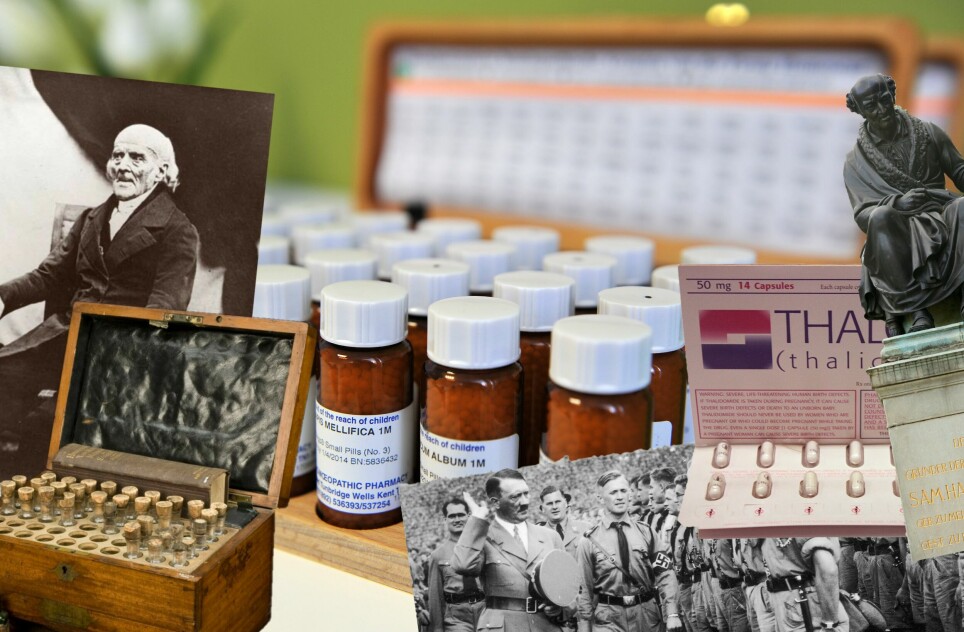 Historien bak den kontroversielle homeopatien er spekket med kuriøse detaljer. For eksempel ble flere homøopater lovet professorater ved universitetene av nazistene.