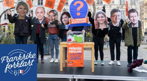 Franske velgere og partier fra venstresiden på kollisjonskurs
