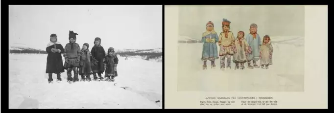 Både Wessel og Wiig nytta eigne fotografi som utgangspunkt til illustrasjonane i bøkene dei gav ut for born.